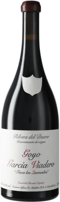 32,95 € Envío gratis | Vino Tinto Goyo García Viadero Los Quemados D.O. Ribera del Duero Castilla y León España Tempranillo, Albillo 75 cl
