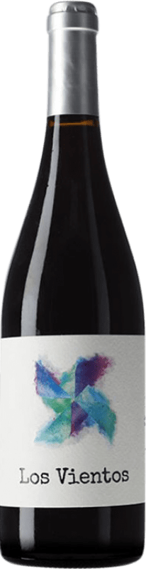 12,95 € Spedizione Gratuita | Vino Rosso Auténticos Viñadores Los Vientos D.O.P. Vino de Calidad Sierra de Salamanca Spagna Rufete 75 cl