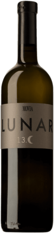 27,95 € Spedizione Gratuita | Vino bianco Hiša Movia Lunar I.G. Primorska Goriška Brda Slovenia Chardonnay, Rebula Bottiglia 1 L