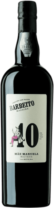 905,95 € Бесплатная доставка | Крепленое вино Barbeito Mae Manuela I.G. Madeira мадера Португалия Malvasía 40 Лет бутылка 75 cl