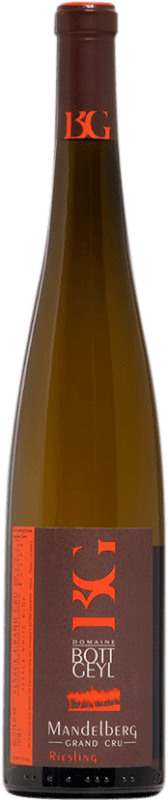 55,95 € Бесплатная доставка | Белое вино Domaine Bott-Geyl Mandelberg A.O.C. Alsace Grand Cru Эльзас Франция Riesling бутылка 75 cl