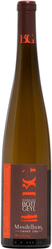 53,95 € Envio grátis | Vinho branco Bott-Geyl Mandelberg A.O.C. Alsace Grand Cru Alsácia França Riesling Garrafa 75 cl