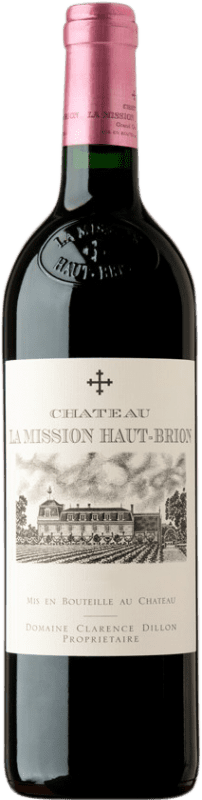 405,95 € Envío gratis | Vino tinto Château La Mission Haut-Brion A.O.C. Pessac-Léognan Burdeos Francia Merlot, Cabernet Sauvignon, Cabernet Franc Botella 75 cl