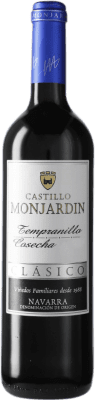 5,95 € Kostenloser Versand | Rotwein Castillo de Monjardín D.O. Navarra Navarra Spanien Tempranillo 75 cl