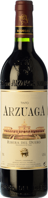 41,95 € 免费送货 | 红酒 Arzuaga 预订 D.O. Ribera del Duero 卡斯蒂利亚莱昂 西班牙 Tempranillo, Cabernet Sauvignon 瓶子 75 cl