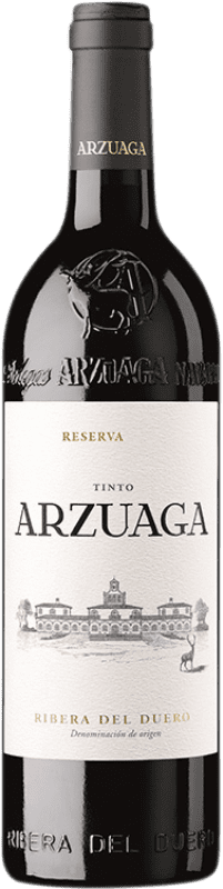 54,95 € Envío gratis | Vino tinto Arzuaga Reserva D.O. Ribera del Duero Castilla y León España Botella 75 cl