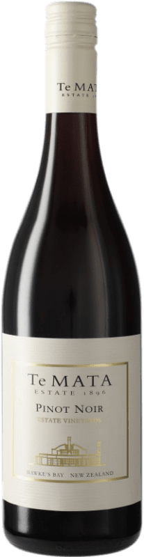 19,95 € Free Shipping | Red wine Te Mata I.G. Hawkes Bay Hawkes Bay New Zealand Pinot Black Bottle 75 cl
