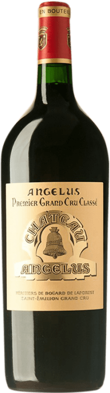 1 256,95 € Envio grátis | Vinho tinto Château Angélus A.O.C. Saint-Émilion Bordeaux França Merlot, Cabernet Franc Garrafa Magnum 1,5 L
