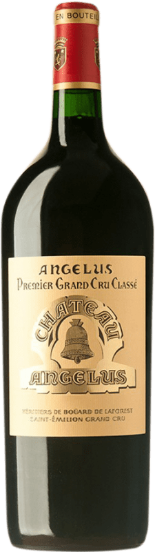 1 313,95 € Spedizione Gratuita | Vino rosso Château Angélus A.O.C. Saint-Émilion bordò Francia Merlot, Cabernet Franc Bottiglia Magnum 1,5 L