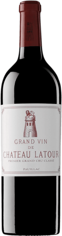 858,95 € Envio grátis | Vinho tinto Château Latour A.O.C. Pauillac Bordeaux França Merlot, Cabernet Sauvignon Garrafa 75 cl