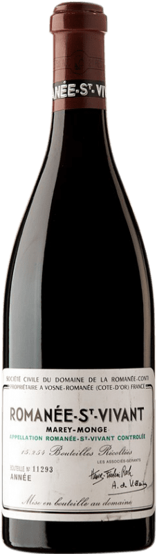 4 285,95 € Envoi gratuit | Vin Rouge Romanée-Conti A.O.C. Romanée-Saint-Vivant Bourgogne France Pinot Noir Eco — Biologique 75 cl