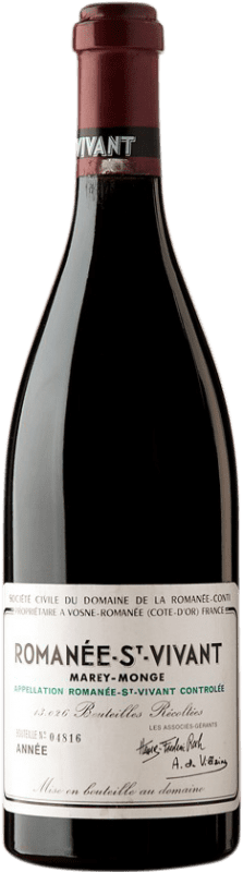 853,95 € Free Shipping | Red wine Romanée-Conti 1998 A.O.C. Romanée-Saint-Vivant Burgundy France Pinot Black Bottle 75 cl