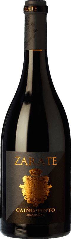 33,95 € Envío gratis | Vino tinto Zárate D.O. Rías Baixas Galicia España Caíño Tinto Botella 75 cl
