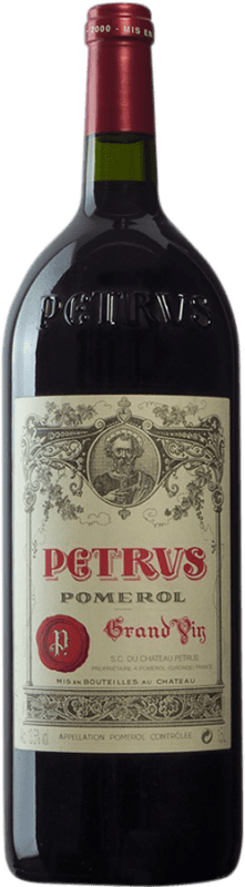 15 167,95 € Envio grátis | Vinho tinto Château Petrus A.O.C. Pomerol Bordeaux França Merlot, Cabernet Franc Garrafa Magnum 1,5 L