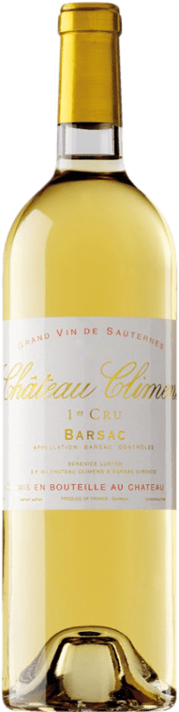 414,95 € Envío gratis | Vino Blanco Château de Climens A.O.C. Sauternes Burdeos Francia Sémillon Eco — Ecológico Botella 75 cl