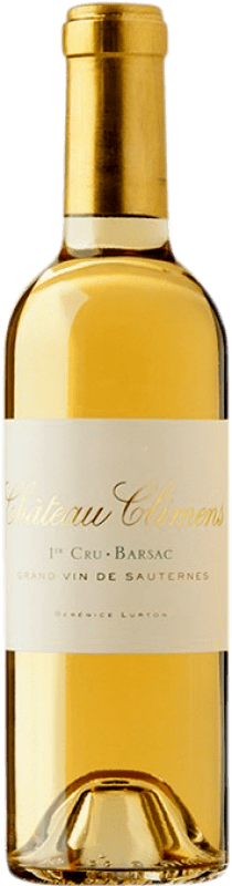 44,95 € Kostenloser Versand | Weißwein Château de Climens A.O.C. Sauternes Bordeaux Frankreich Sémillon Halbflasche 37 cl