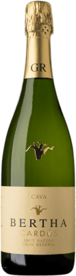 17,95 € Envio grátis | Espumante branco Bertha Brut Nature Grande Reserva D.O. Cava Espanha Macabeo, Xarel·lo, Parellada Garrafa 75 cl