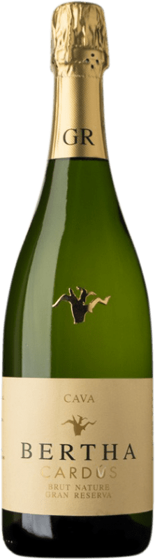 17,95 € Envoi gratuit | Vin Mousseux Blanc Bertha Brut Nature Grande Réserve D.O. Cava Espagne Macabeo — Macabeu, Xarel·lo, Parellada Bouteille 75 cl