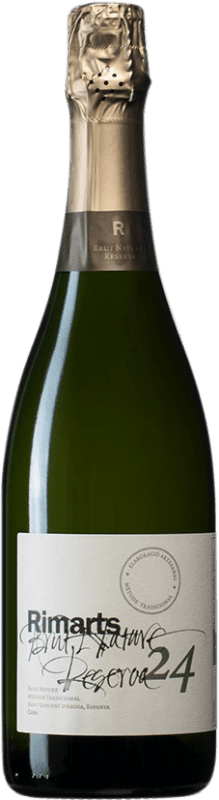 11,95 € Бесплатная доставка | Белое игристое вино Rimarts Brut Nature — Брют Натюр D.O. Cava Испания Macabeo — Макабео, Xarel·lo — Шарелло, Parellada — Парельяда 75 cl