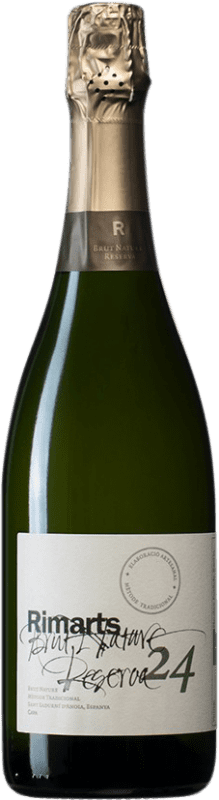 11,95 € Envio grátis | Espumante branco Rimarts Brut Nature D.O. Cava Espanha Macabeo, Xarel·lo, Parellada Garrafa 75 cl