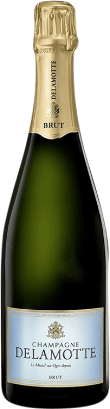 79,95 € 送料無料 | 白スパークリングワイン Delamotte Brut A.O.C. Champagne シャンパン フランス Pinot Black, Chardonnay, Pinot Meunier マグナムボトル 1,5 L