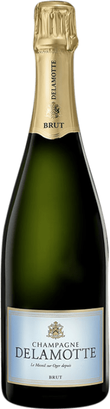 115,95 € Envio grátis | Espumante Branco Delamotte Brut — Bruto A.O.C. Champagne Champagne França Pinot Noir, Chardonnay, Pinot Meunier Garrafa Magnum 1,5 L
