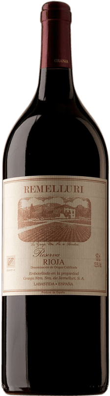 42,95 € Free Shipping | Red wine Ntra. Sra. de Remelluri Reserva D.O.Ca. Rioja Spain Tempranillo, Grenache, Graciano, Mazuelo, Viura Magnum Bottle 1,5 L