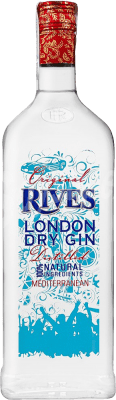 15,95 € Kostenloser Versand | Genever Gin Rives Natural — Natürlich Andalusien Spanien 70 cl