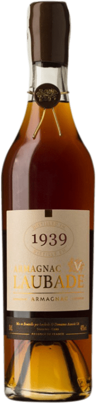 1 503,95 € Spedizione Gratuita | Armagnac Château de Laubade I.G.P. Bas Armagnac Francia Bottiglia Medium 50 cl