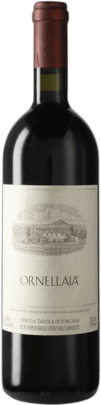 329,95 € Free Shipping | Red wine Ornellaia 1990 D.O.C. Bolgheri Italy Merlot, Cabernet Sauvignon, Cabernet Franc, Petit Verdot Bottle 75 cl
