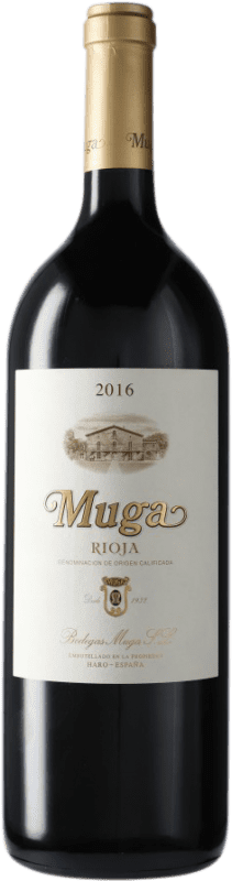 31,95 € Free Shipping | Red wine Muga Crianza D.O.Ca. Rioja Spain Magnum Bottle 1,5 L