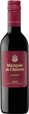 6,95 € Free Shipping | Red wine Marqués de Cáceres Aged D.O.Ca. Rioja Spain Half Bottle 37 cl