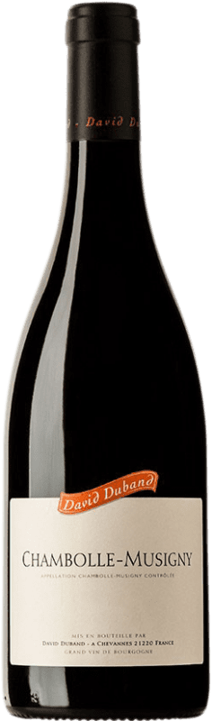 136,95 € Kostenloser Versand | Rotwein David Duband A.O.C. Chambolle-Musigny Burgund Frankreich Spätburgunder Flasche 75 cl