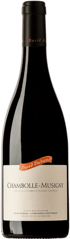 129,95 € Envio grátis | Vinho tinto David Duband A.O.C. Chambolle-Musigny Borgonha França Pinot Preto Garrafa 75 cl
