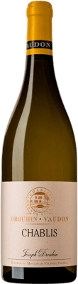 34,95 € Envio grátis | Vinho branco Joseph Drouhin A.O.C. Chablis Borgonha França Chardonnay Garrafa 75 cl