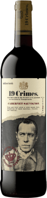 16,95 € Spedizione Gratuita | Vino Rosso 19 Crimes I.G. Southern Australia Australia Meridionale Australia Cabernet Sauvignon 75 cl