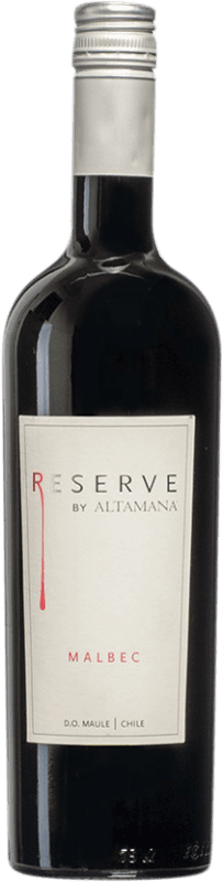 14,95 € 免费送货 | 红酒 Altamana 预订 I.G. Valle del Maule 莫勒谷 智利 Malbec 瓶子 75 cl
