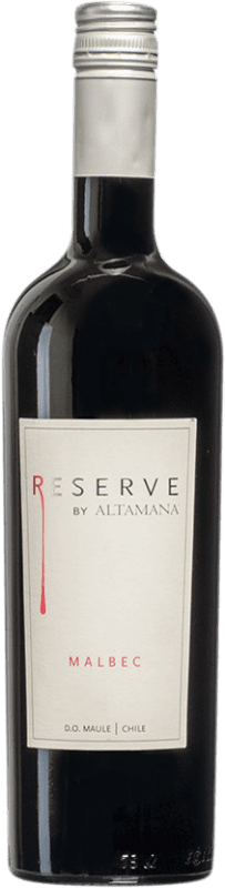 15,95 € 免费送货 | 红酒 Altamana 预订 I.G. Valle del Maule 莫勒谷 智利 Malbec 瓶子 75 cl