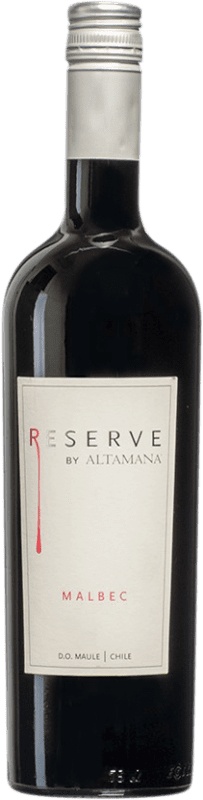 15,95 € Envio grátis | Vinho tinto Altamana Reserva I.G. Valle del Maule Vale do Maule Chile Malbec Garrafa 75 cl