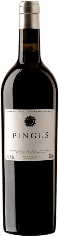 2 389,95 € Spedizione Gratuita | Vino rosso Dominio de Pingus D.O. Ribera del Duero Castilla y León Spagna Tempranillo Bottiglia 75 cl