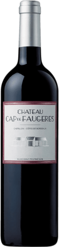 25,95 € 送料無料 | 赤ワイン Château Cap de Faugères A.O.C. Côtes de Castillon ボルドー フランス Merlot, Cabernet Sauvignon, Cabernet Franc ボトル 75 cl