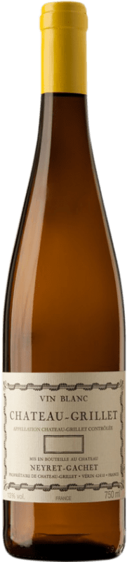 549,95 € Envio grátis | Vinho Branco Château Grillet Crianza A.O.C. Côtes du Rhône Rhône França Viognier 75 cl