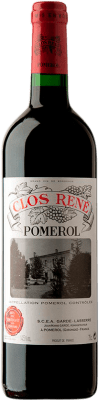 45,95 € Envio grátis | Vinho tinto Clos René A.O.C. Pomerol Bordeaux França Merlot, Cabernet Franc, Malbec Garrafa 75 cl
