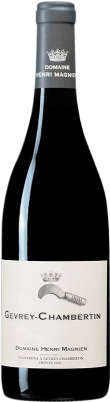 75,95 € Бесплатная доставка | Красное вино Henri Magnien A.O.C. Gevrey-Chambertin Бургундия Франция Pinot Black бутылка 75 cl