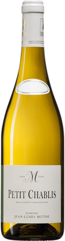 16,95 € Envío gratis | Vino blanco Jean-Louis Mothe A.O.C. Petit-Chablis Borgoña Francia Chardonnay Botella 75 cl