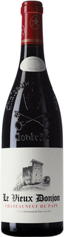 74,95 € Envio grátis | Vinho Tinto Le Vieux Donjon A.O.C. Châteauneuf-du-Pape França Syrah, Garnacha — Grenache, Mourvèdre, Cinsault 75 cl