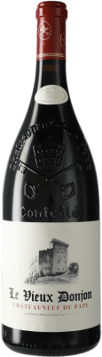 147,95 € Бесплатная доставка | Красное вино Le Vieux Donjon A.O.C. Châteauneuf-du-Pape Франция Syrah, Grenache, Mourvèdre, Cinsault бутылка Магнум 1,5 L