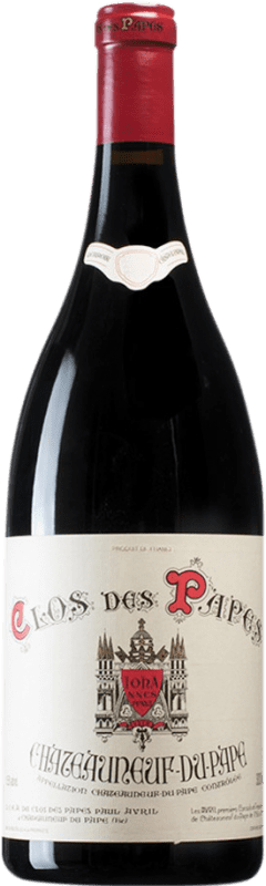575,95 € 送料無料 | 赤ワイン Le Vieux Donjon A.O.C. Châteauneuf-du-Pape フランス Syrah — シラー, Garnacha — グルナッシュ, Mourvèdre — ムールヴェードル, Cinsault — サンソー ジェロボアム・ダブルマグナムボトル 3 L