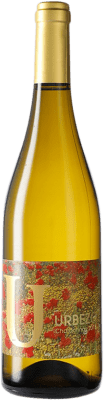7,95 € Free Shipping | White Wine Solar de Urbezo D.O. Cariñena Spain Chardonnay 75 cl
