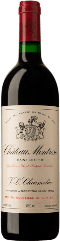 376,95 € Kostenloser Versand | Rotwein Château Montrose 1989 A.O.C. Bordeaux Bordeaux Frankreich Merlot, Cabernet Sauvignon, Cabernet Franc, Petit Verdot 75 cl